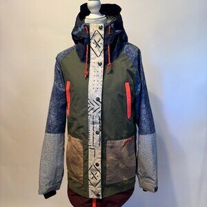 DC Women Snow Jacket- Size M, 10K Waterproof, Snowboard/Ski